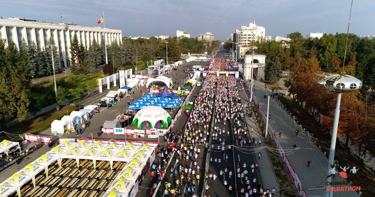 17 000 бегунов собрал третий Международный Кишиневский марафон
